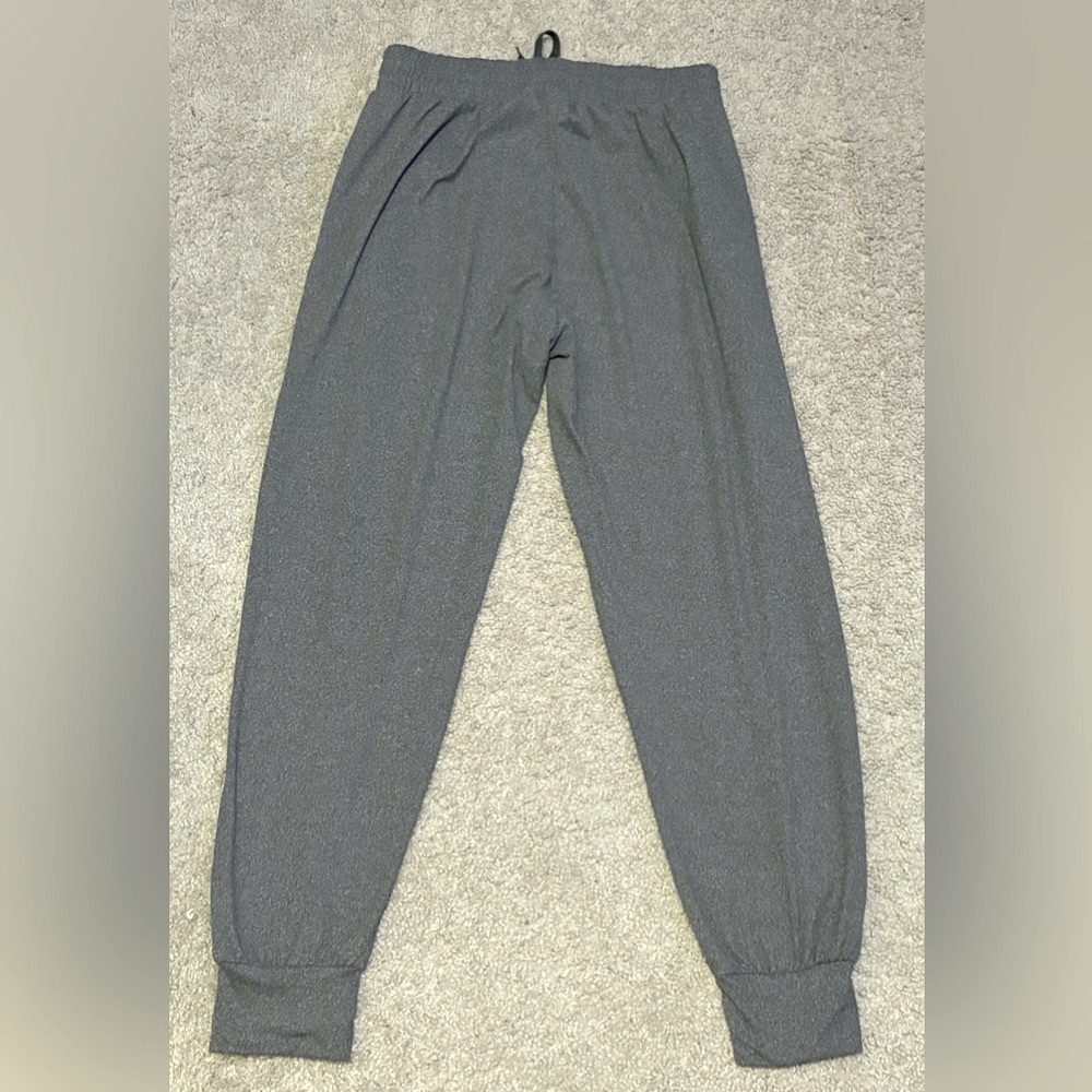 Women's Gray Jogger Pants - Picture 2 of 4